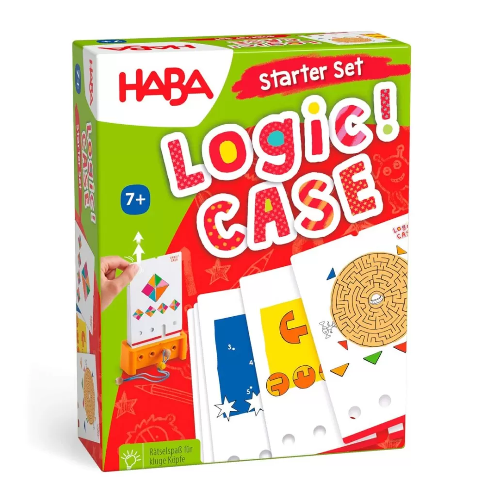 HABA Logic! Case Starter Set 7+< Travel + Magnetic Games