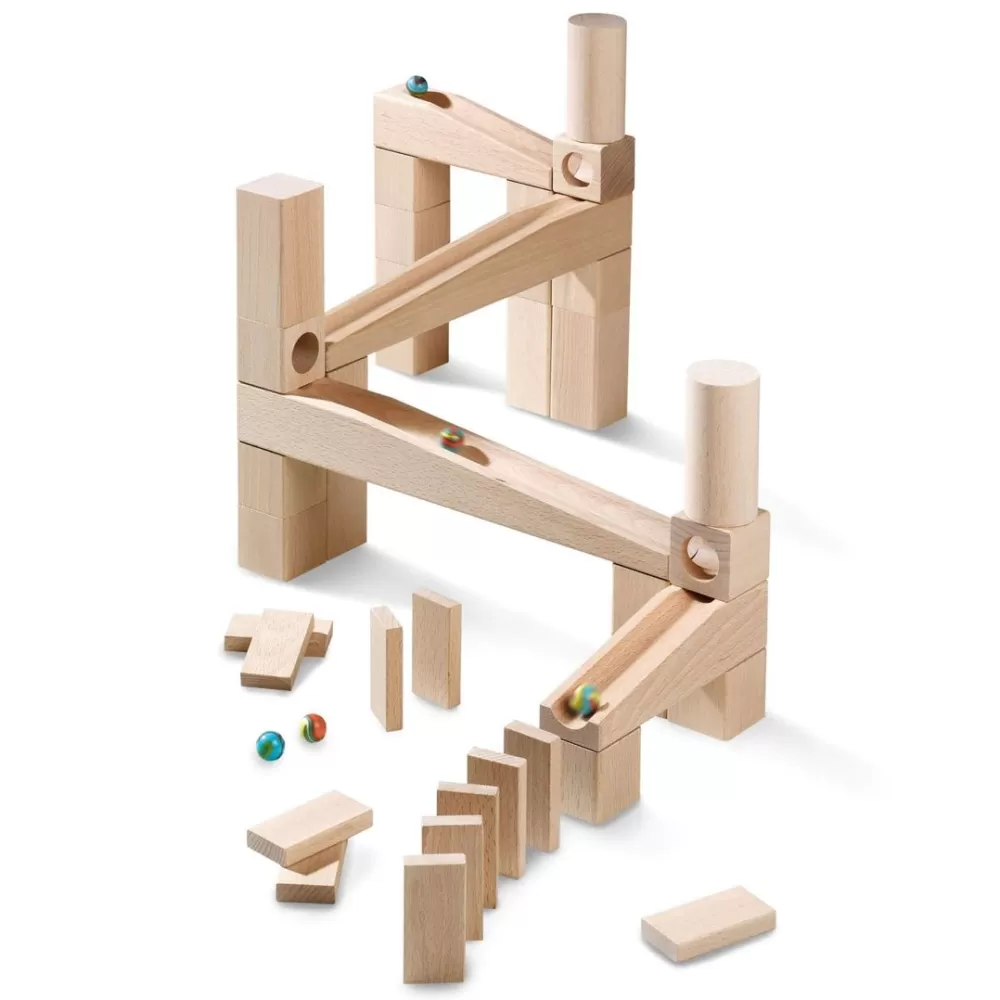 HABA Marble Run Starter Set< Wooden Marble Runs