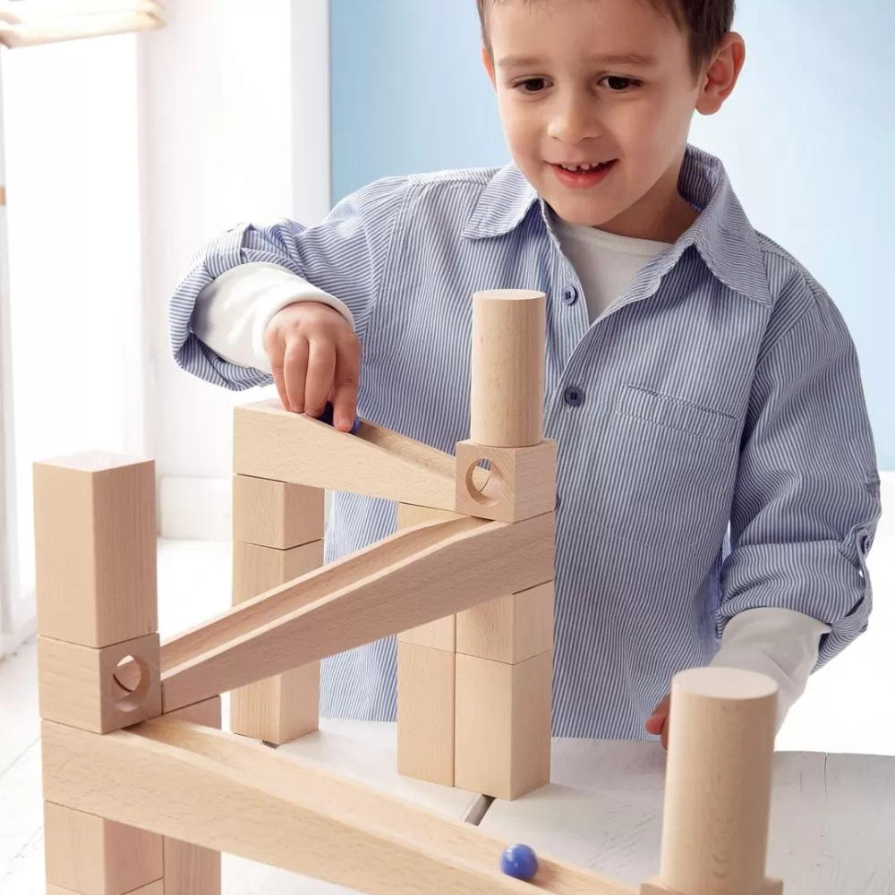 HABA Marble Run Starter Set< Wooden Marble Runs