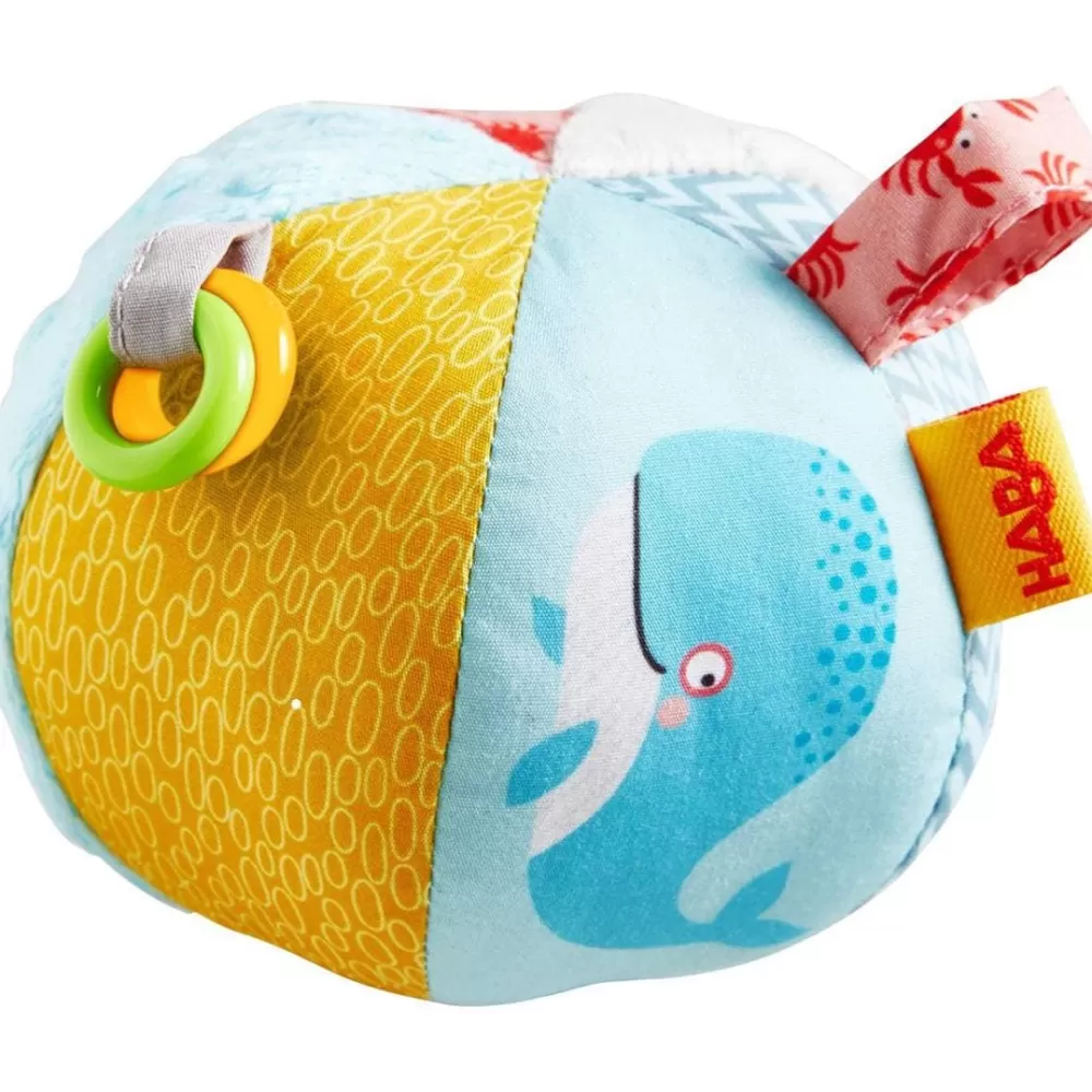 HABA Marine World Soft Baby Discovery Ball< Plush Baby Toys