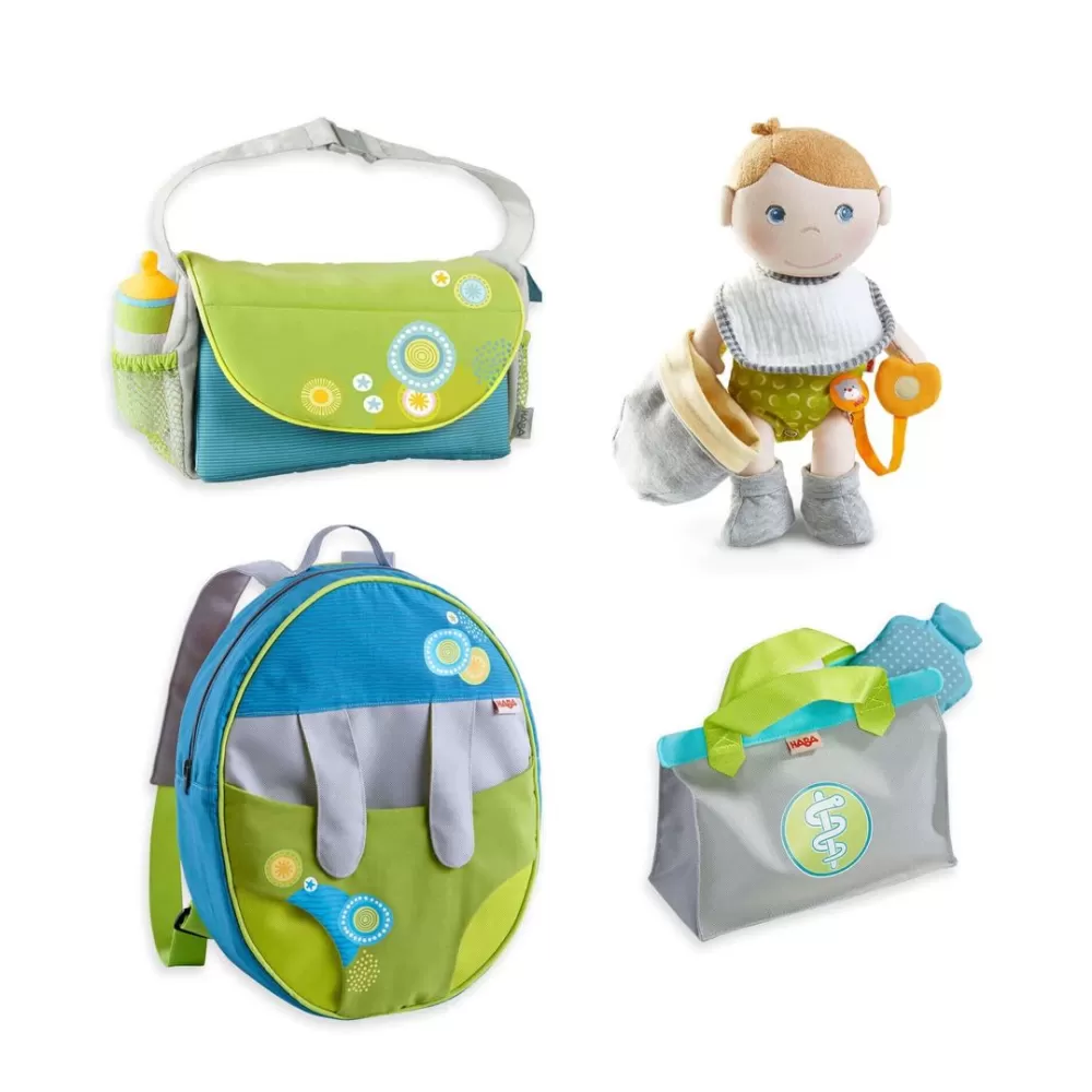 HABA Maxime Baby Doll Essentials Bundle< Baby'S First Dolls