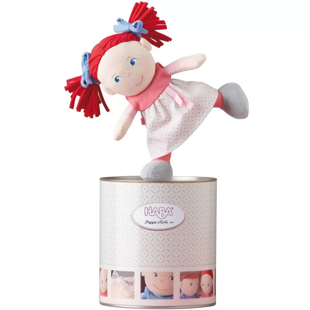 HABA Mirli 8" Soft Baby Doll In Gift Tin< Plush Dolls