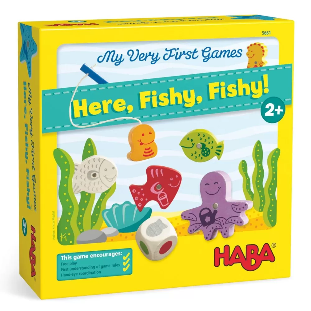 HABA My Very First Games - Here, Fishy, Fishy! Magnetic Game< My Very First Games