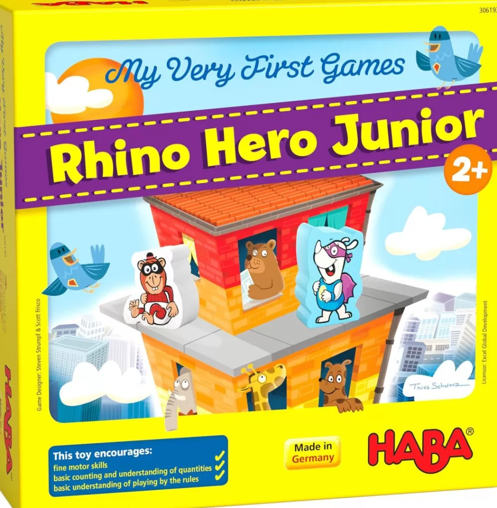 HABA My Very First Games - Rhino Hero Junior< My Very First Games