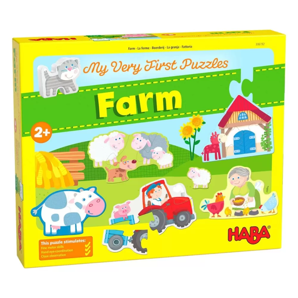 HABA My Very First Puzzles - Farm< My Very First Games