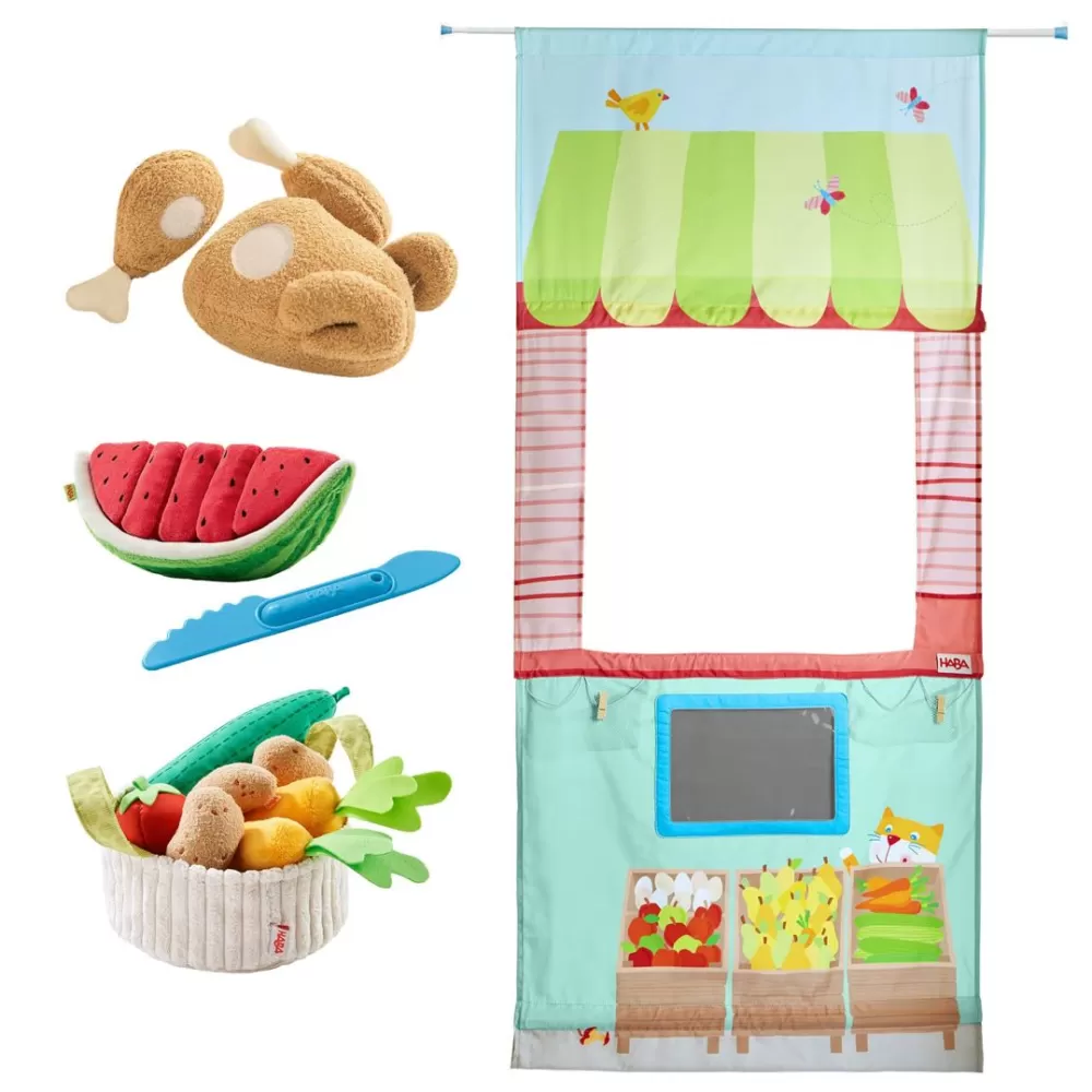 HABA Play Store With Food Bundle< Pretend Play Food