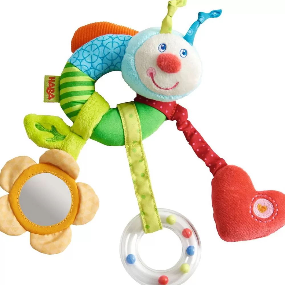 HABA Rainbow Worm Hanging Toy< Plush Baby Toys