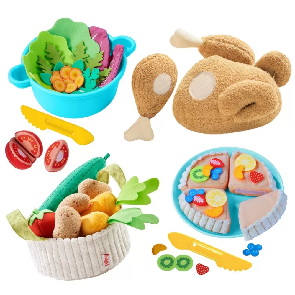 HABA Soft Play Food Bundle< Pretend Play Food