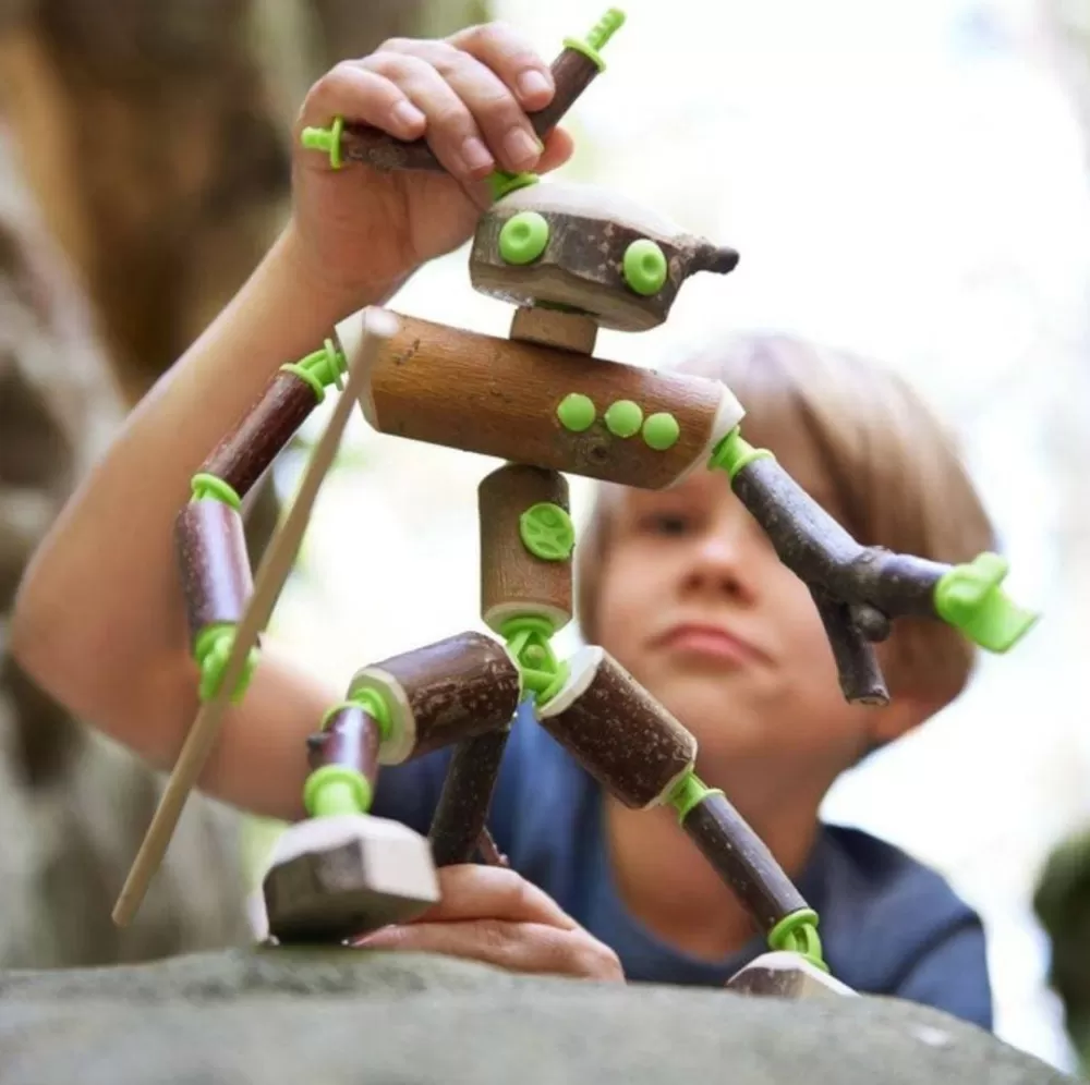 HABA Terra Kids Connectors 66 Piece Figures Set< Terra Kids Nature Toys