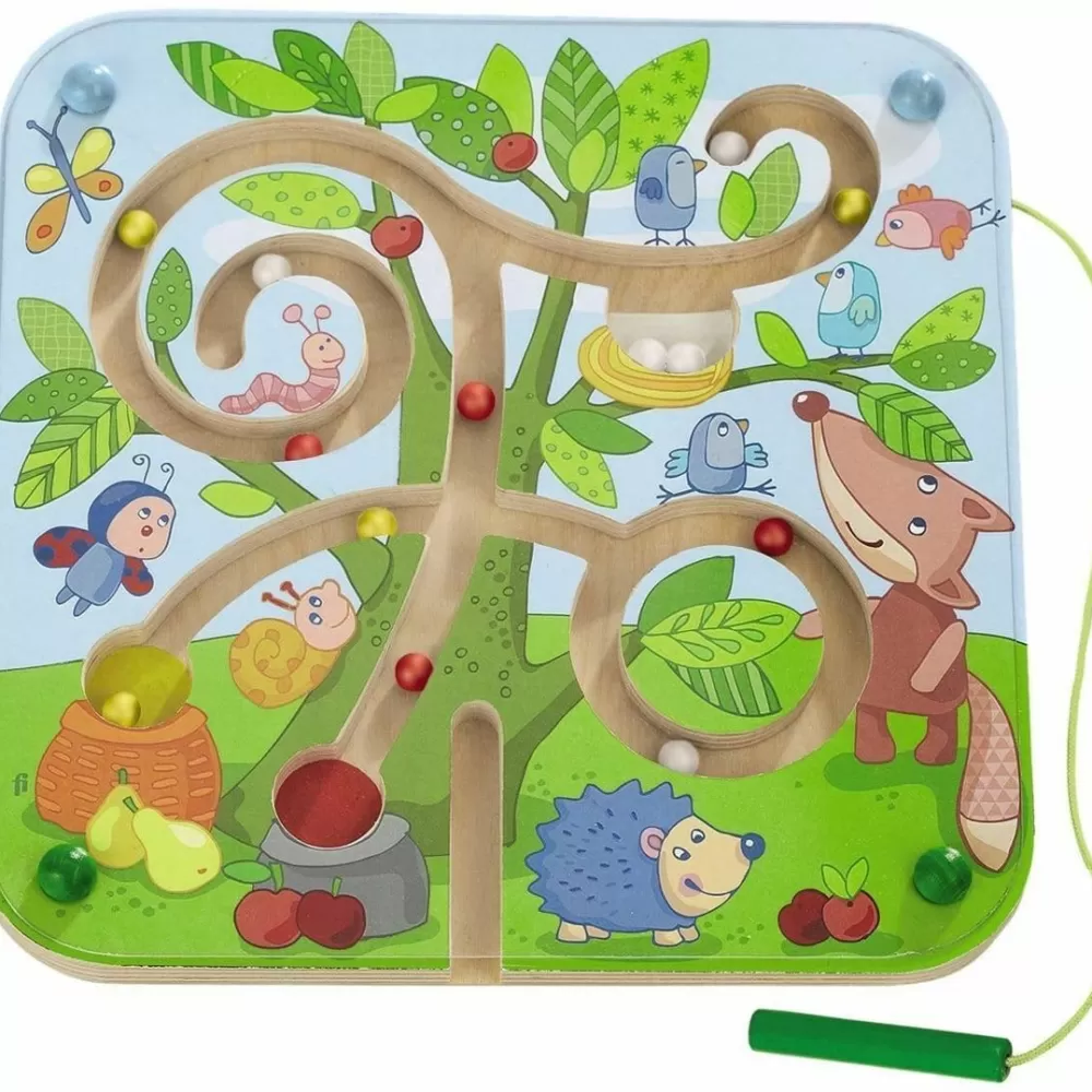 HABA Tree Maze Magnetic Puzzle Game< Magnetic Games