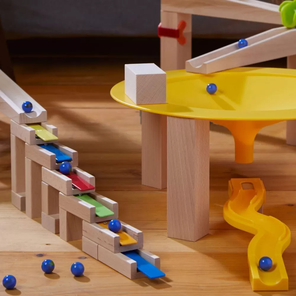 HABA Ultimate Marble Run Bundle< Wooden Marble Runs