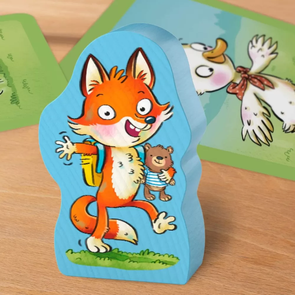 HABA Wiggle Waggle Geese Cooperative Game< Dexterity Games